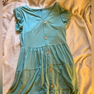 Sage dress